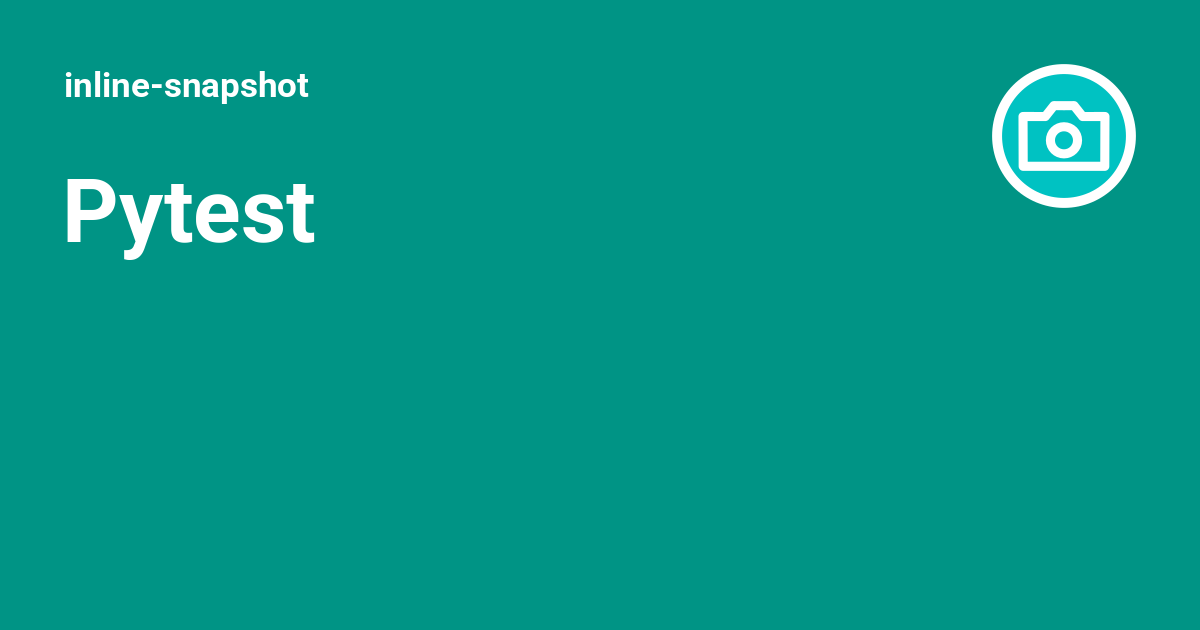 Pytest - inline-snapshot
